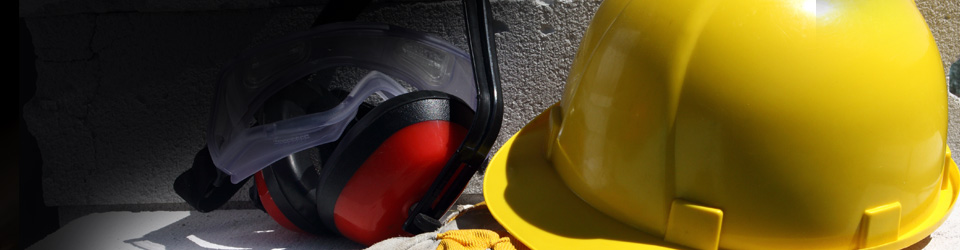 Personal Protective helmets glows