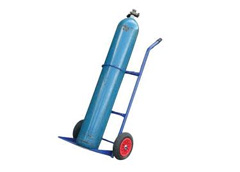 Medical Cylinder Trolley both in Steel & Aluminium