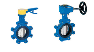 pegler Cast iron butterfly valve